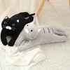 45 cm super zachte panda duck pluche speelgoed gevulde cartoon dier leuke kat pop slaapkamer dutje kussen kinderen volwassenen kerstcadeaus la295