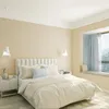 바탕 화면 [사운드 절연 및 소음 감소] 솔리드 컬러 오렌지 레드 3D 3 차원 스웨이드 벨벳 두꺼운 빛 럭셔리 벽지