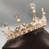 Clips para el cabello Parrillas Jeweled Crowns Hermoso techo Crown Tiaras Accesorios para fiesta de cumpleaños Party EA