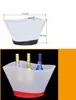 12L LED充電式アイスバケツ色変更ワインウィスキークーラーボート型シャンパンビールホルダーバーナイトパーティーDecor7A