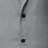 Capas de zanja para hombres 2021 chaqueta de abrigo sólido con capucha para hombre Cárdigan de manga larga