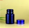 60 g plastic lege blauwe groene rode fles huisdier geneeskunde pil verpakking flessen met cap snelle verzending SN981Goods