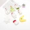 Kawaii Squishies Mochi Animal Squishy Leksaker för barn Mini Stress Relief Toy Favors Födelsedagspresent Klassrumspris 0680