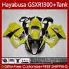 Body Kit för Suzuki Hayabusa GSXR 1300CC 1300 CC 2002 2003 2004 2005 2007 2007 74NO.153 GSX-R1300 GSX Yellow Black R1300 GSXR-1300 96-07 GSXR1300 96 97 98 99 00 01 Fairings