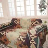 Aggcual двухсторонний диван одеяло чехол не скользящий декор гостиная Boho бросить одеяла кроватный коврик для пикника