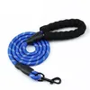 Hot Nylon Reflective Hauling Cable Braided Pet Leashes Round Dog Training Running Leash
