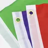 nuovo 90 * 150 cm bandiera arcobaleno doppia linea aggraffatura bandiere dello stesso sesso bandiera quadrata prodotti da giardino per la casa EWA6264