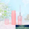 1 stks 5ml draagbare lege plastic frosted pomp spray parfum pen flessen navulbare verstuiver reizen flesjes mist spuitbeugelcontainers