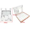 10 Colors 3D Mink Eyelash Package Boxes with tray Marble Patten False Eyelashes Packaging Case wispy lash box makeup tool