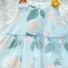 2021夏の赤ちゃんの女の子のドレス服新生王女の服女の子1年の誕生日パーティードレス幼児ベビー服vestidos Q0716