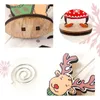 Porta etichette natalizie Cartoon Desktop Decoration Memo Clip Office Party Seat Card Holders 4 stili