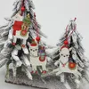 زينة عيد huadodo 3 قطع خشبية الألبكة المعلقات الحلي شجرة عيد الميلاد شنقا الديكور للمنزل سنة ديكور أطفال اللعب