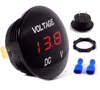 2019 Led Dc Voiture Moto Affichage Numérique Voltmètre Volt Jauge Compteur 12v-24v Twist Et Système De Verrouillage Dhl Ups Livraison Gratuite Nouvelle Arrivée De Voiture