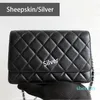 Вечерние сумки Woc Fashion Simple Small Square Bag Женский дизайнер высококачественный настоящий кожаный цепь мобильный телефон плеча Handb263w