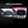 Lecteur dvd de voiture Android HD 9 "GPS Navi Radio pour Hyundai Elantra 2007-2011 écran tactile HD avec prise en charge WIFI Carplay SWC 3G