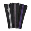 Needles Pants Hip Hop 1:1 High Quality Butterfly Embroidery Track Sweatpants Japan Trousers Men's