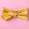 Girls Velvet Bow Hair Clips Lovely Princess Hairbands Kids Baby Bows Barrettes Baby Hairs Clips Children Accessories