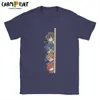 Genshin Impact Chibi Peeker Boy TシャツメンズファッションピュアコットンTシャツOネックショートスリーブTシャツ新しい到着服Y0901