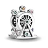 Brand New 925 Silver Wisiorek Kształt serca Nadaje się do Pandora Bransoletka Drobne Koraliki DIY Biżuteria Damskie Prestiżowe Prezenty Wakacyjne