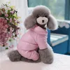 Abbigliamento per cani Chihuahua Cappotto Inverno Caldo imbottito in pile Costumi per animali domestici Cane Gatto Abbigliamento di lusso Gilet Cucciolo Addensare Felpa con cappuccio Giacca Cani Vestiti Bulldog Teddy