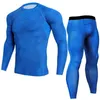 22 thermal underwear mens long johns men Autumn winter shirt+pants sets warm thick plus velvet size S-XXXXL 211108