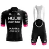 2021 Fabrika Outlet Huub Takım Bisiklet Jersey Set 2021 Adam Yaz MTB Yarış Bisiklet Giyim Kısa Kollu Ropa Ciclismo Açık Binme Bisiklet Üniforma