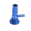 2021 Colorful Handle Aluminium Alloy 14MM Male Bowls Filter Joint Smoking Portable For Dry Herb Tobacco Oil Rigs Wig Wag Bongs Hookah Pipe