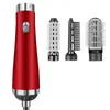 3 I 1 Electric Ionic Hair Borstes Blow Dryer Hair Artistener Comb Hair Curler Tre lägen Justering