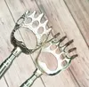 Övrigt Hem Garden Bear 200PCS Claw Type Back Scratcher med bekvämt kudde Griphandtag Skrapa rostfritt stål SN2962