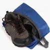Färger Portable Travel Shoe Bag Zip Visa Fönsterpåse Storage Vattentäta Väskor