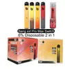 E-Cigarettes Bang Pro Max Switch Одноразовый Revape Pen Cigarette 2 в 1 Устройство 7 мл PODS 2000 Puffs XXTRA Двойные Флавы