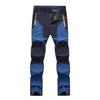 Pantaloni da trekking elasticizzati da uomo Pantaloni estivi Quick Dry Pantaloni da jogging all'aperto Cago Maschio Viaggi Pesca Trekking Pantalones 210715