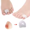 10 pièces séparateurs d'orteils coussinets d'oignon marteau orteils redresseur entretoises d'orteils correcteur pour les orteils superposés et la douleur à la dérive Hallux Valgus6546799