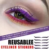 5Pairset Set göz kapağı çizgisi çubuk yeniden kullanılabilir eyeliner etiketleri kedi göz makyajı Çift göz kapağı çıkartması göz kalemi makyajı çıkartması2542401