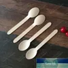 18326 # 6inches 16 سنتيمتر المتاح ملعقة خشبية fork شوكة ملعقة صغيرة من القهوة المجارف icecream السكاكين أطباق صديقة للبيئة كعكة سبونون