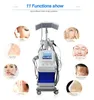 Vertical type 11 in 1 Oxygen Jet Peel deep cleaning Diamond Hydrodermabrasion Hydro Facial Microdermabrasion aqua peel machine high pressure injection