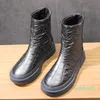 Boots Down Cloth Snow Boots,Women's Shoes For Winter,Waterproof,Thick Sole,Short Boot,Round Toe,Back Zip,Female Footware,BLACK,SILVER