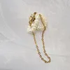 Jednoczęściowy Mankiet Ear Pearl Pearl Tassel bez przeszywającego ferromagnetycznego klipu dla kobiet Minimalistyczne kolczyki 3643488