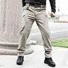 Pantalones de carga tácticos Hombres al aire libre impermeable SWAT Combate Militar Camuflaje Pantalones Casual Multi Bolsillo Pantalones Hombre Trabajo Joggers G220224