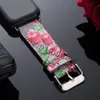 حزام جلدي بنمط G اللون لساعة Apple Watch Band Series 6 5 4 3 2 40mm 44mm 38mm 42mm سوار لحزام iWatch