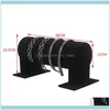 Packaging & Jewelryveet Detachable Headband Hair Hoop Clasp Display Stand Rack 36Cm Organizer Storage Bar For Shop Jewelry Pouches Bags Dro