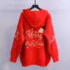 H.SA Oversized Sweater for Women Winter Sweater Pull Jumpers Cartoon Bear Pull Jumpers Christmas year's sweater 210716