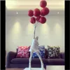 Arts Et Artisanat Luxueux Ballon Statues Banksy Ballons Volants Fille Art Sculpture Résine Artisanat Décoration De La Maison Cadeau De Noël 57Cm Tb Du14V