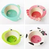 Cartoon bowls children bamboo fiber tableware environmental protection children's household eating baby food supplement bowl kindergarten breakfast soup