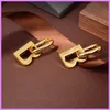 Nuevas mujeres pendientes de moda letras retro pendiente para las mujeres joyería de diseño de lujo oro para hombre para regalos pendientes de alivio damas D228311678