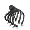 Vintage Punk Black Spider Ring Öffnen Einstellbare Edelstahl Ringe Für Männer Party Urlaub Geschenk Schmuck