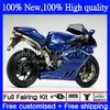 ОАМ Корпус для MV Agusta F4 1000 R 750 CC S 1000CC R312 750S 05 06 Bodywork 6NO.39 312 1078 S 05-06 Cowling MA MV F4 312R 750R 1000R 2005 2006 Глянцевая синяя общеизвестная комплект