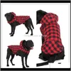 Dostawy odzieżowe Home GardenProducts Maggie Winter Big Dog Night Reflectins Pet Clothing Drop Dostawa 2021 A9AYJ