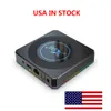 Ship from USA X96 X4 TV BOX Android 11 Smart Amlogic S905X4 4GB 32GB Quad Core 2.4G/5G WIFI BT4.1 8K Media Player RGB Light