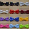 Bindt aessoriesclassic Kid Bowtie Boys grils baby kinderen vlinderdas mode 25 solide kleur mint rood zwart witte groene huisdieren drop levering